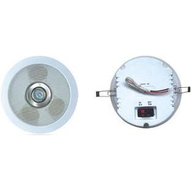 Потолочный динамик Younasi Y-082, 3х2", 3-6Вт, 100В + 220В (лампа), фото 